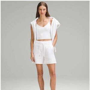 Lululemon Scuba High-Rise Short 5" White